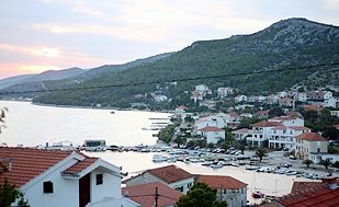 The view from the apartment, Villa Zeljka